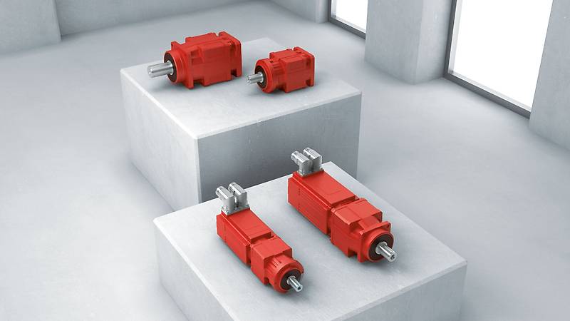 Servo redüktörlü motorlar