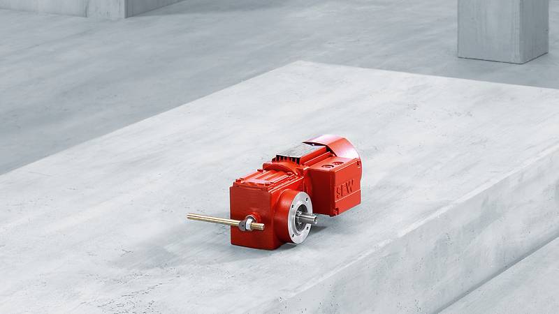 Elektrikli monoray sistemleri için redüktörlü motorlar