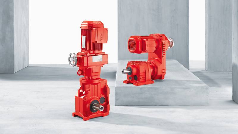 Değişken hızlı redüktörlü motorlar